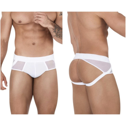 Clever Jockstrap Caspian Blanco